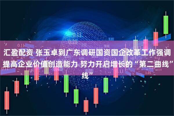 汇盈配资 张玉卓到广东调研国资国企改革工作强调 提高企业价值创造能力 努力开启增长的“第二曲线”